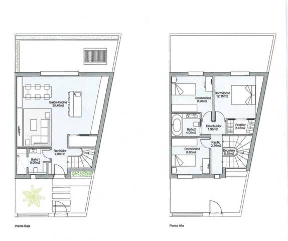 Casa adosada en Venta en Calle Urano en Fuente Alegre - El Chaparral - Los Morales