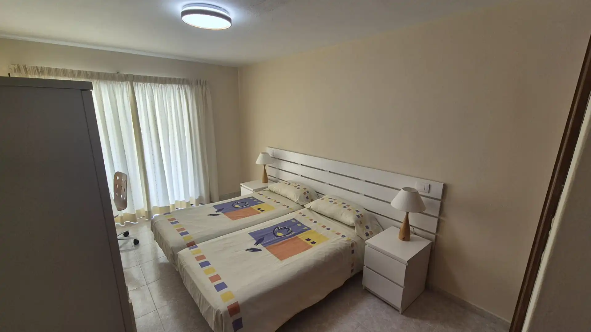Schlafzimmer von Wohnungen zur Miete in Puerto de la Cruz mit Terrasse, Möbliert und Ofen