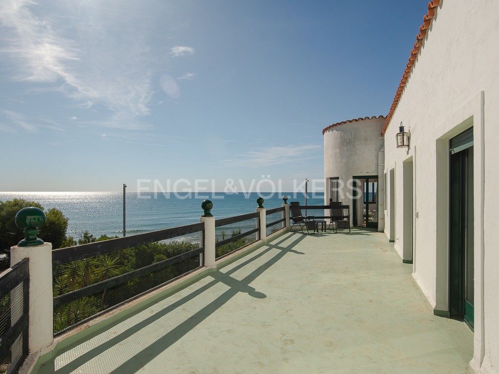 Terrasse von Country house zum verkauf in Oropesa del Mar / Orpesa mit Klimaanlage, Heizung und Privatgarten