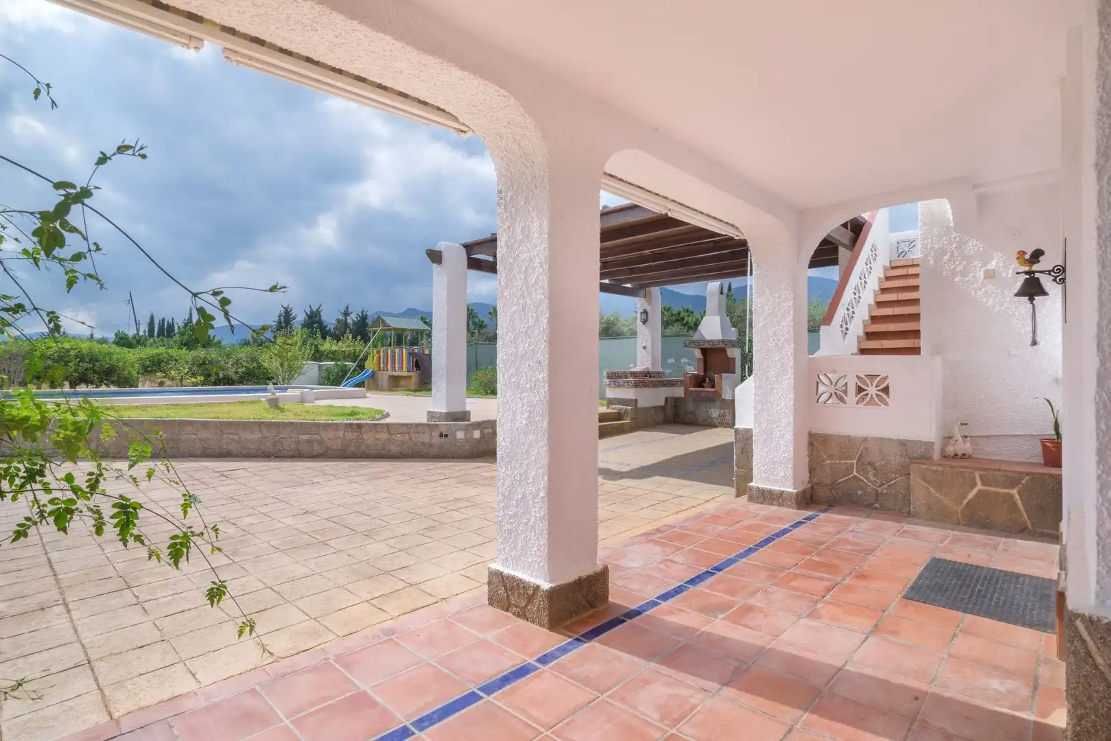 Terraza de Casa o chalet en venta en Alhaurín El Grande con Aire acondicionado, Calefacción y Jardín privado