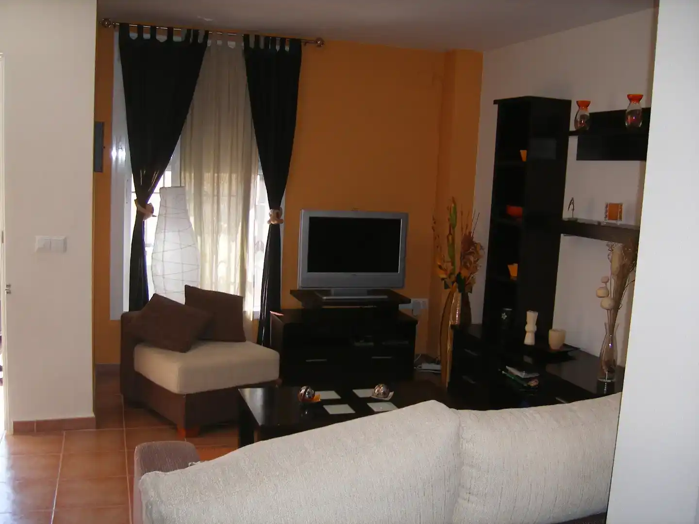 Sala de estar de Casa adosada en venta en Cala con Aire acondicionado y Amueblado