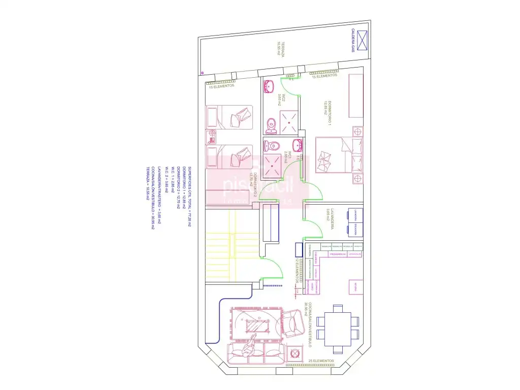 Apartament en venda a Paradai