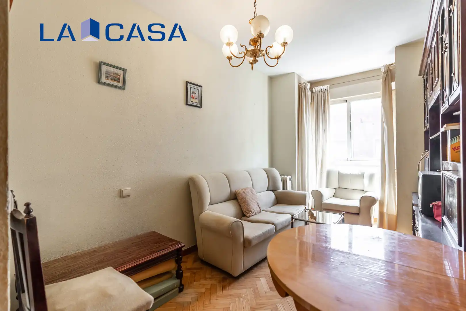Sala de estar de Piso en venta en Madrid con Calefacción y Balcón