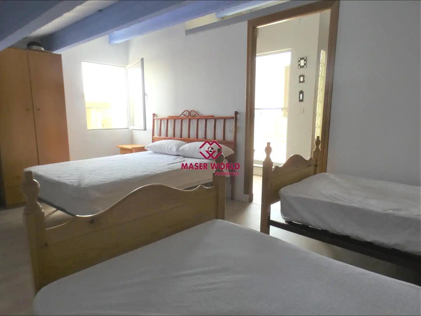 Dormitori de Àtic en venda en Mazarrón amb Aire condicionat, Parquet i Terrassa
