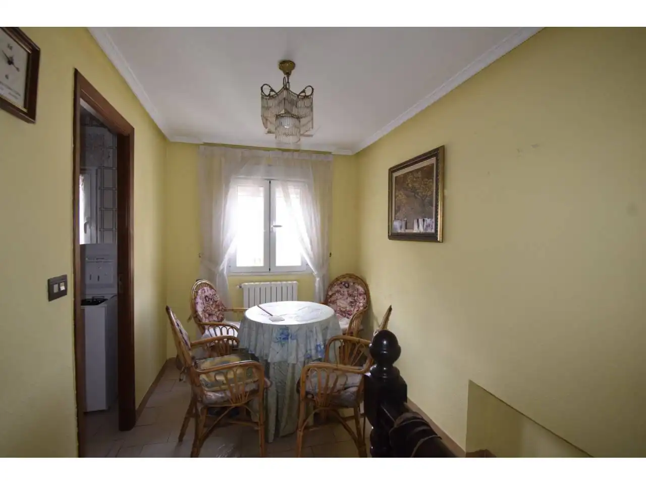 Dining room of Houses for sale in La Pola de Gordón   with Heating, Private garden and Parquet flooring