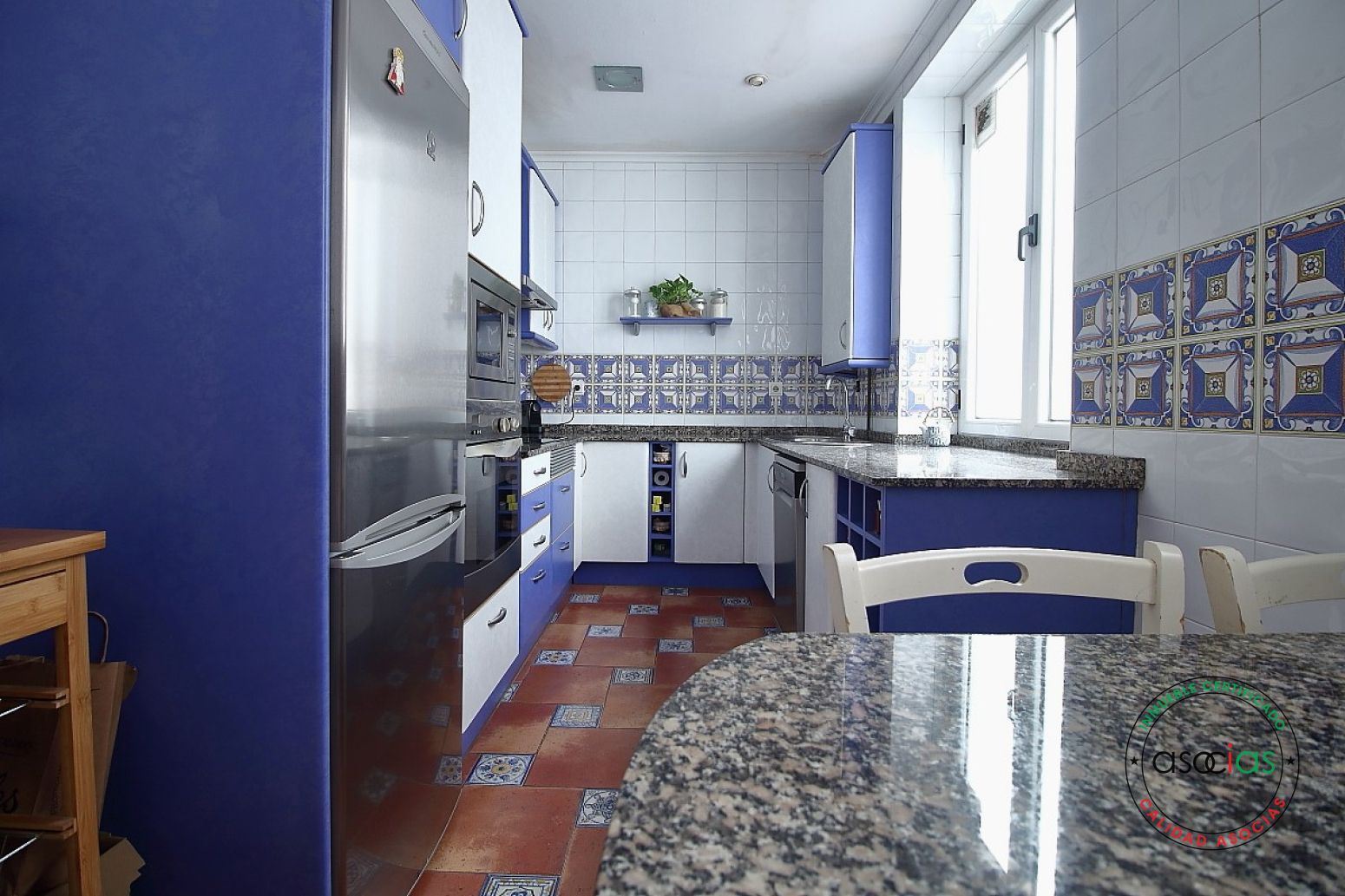 Cocina de Piso en venta en Gijón  con Calefacción, Amueblado y Balcón