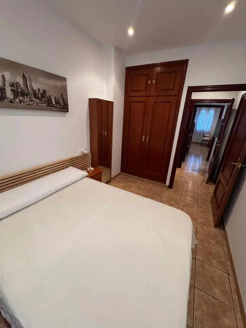 Bedroom of Flat for rent in Almendralejo  with Air Conditioner, Furnished and Washing machine