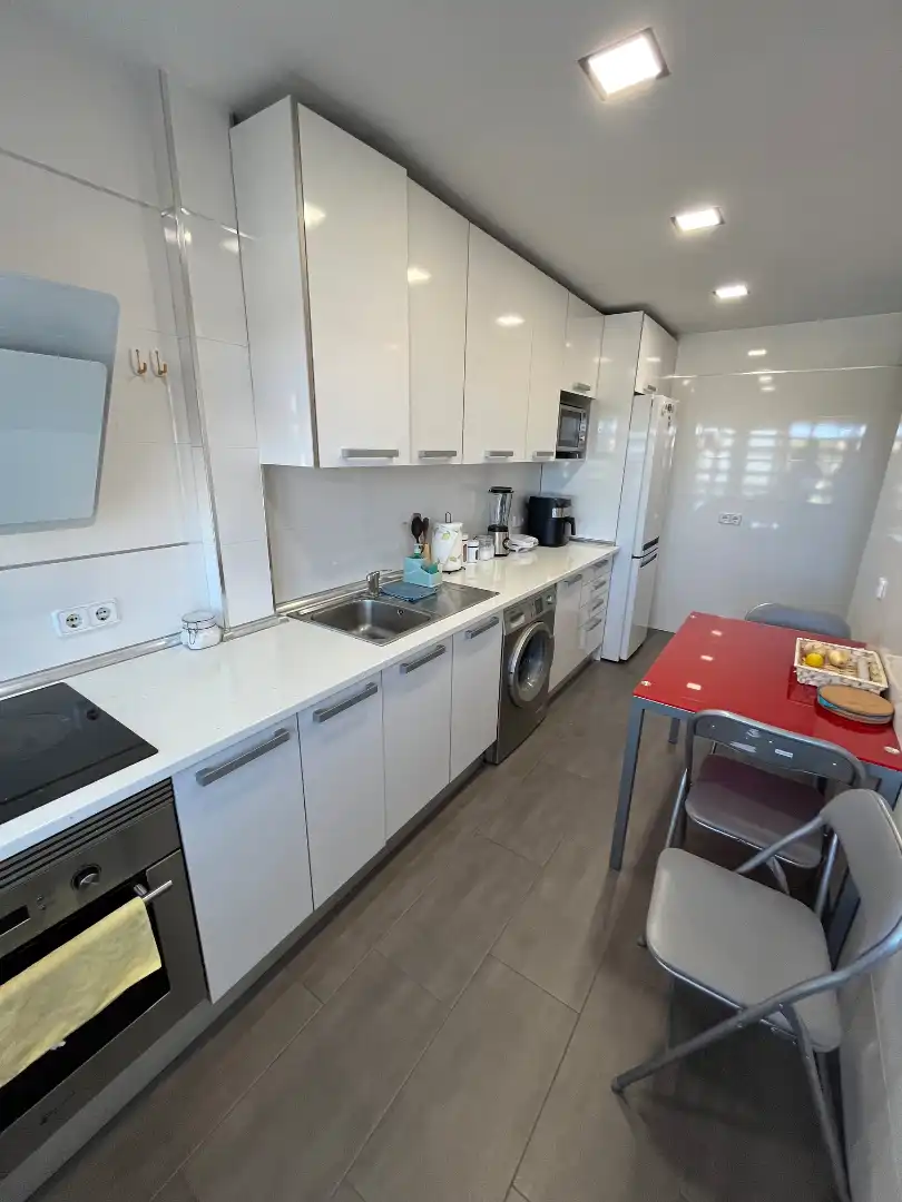 Kitchen of Flat for sale in Alcalá de Henares  with Air Conditioner, Heating and Terrace