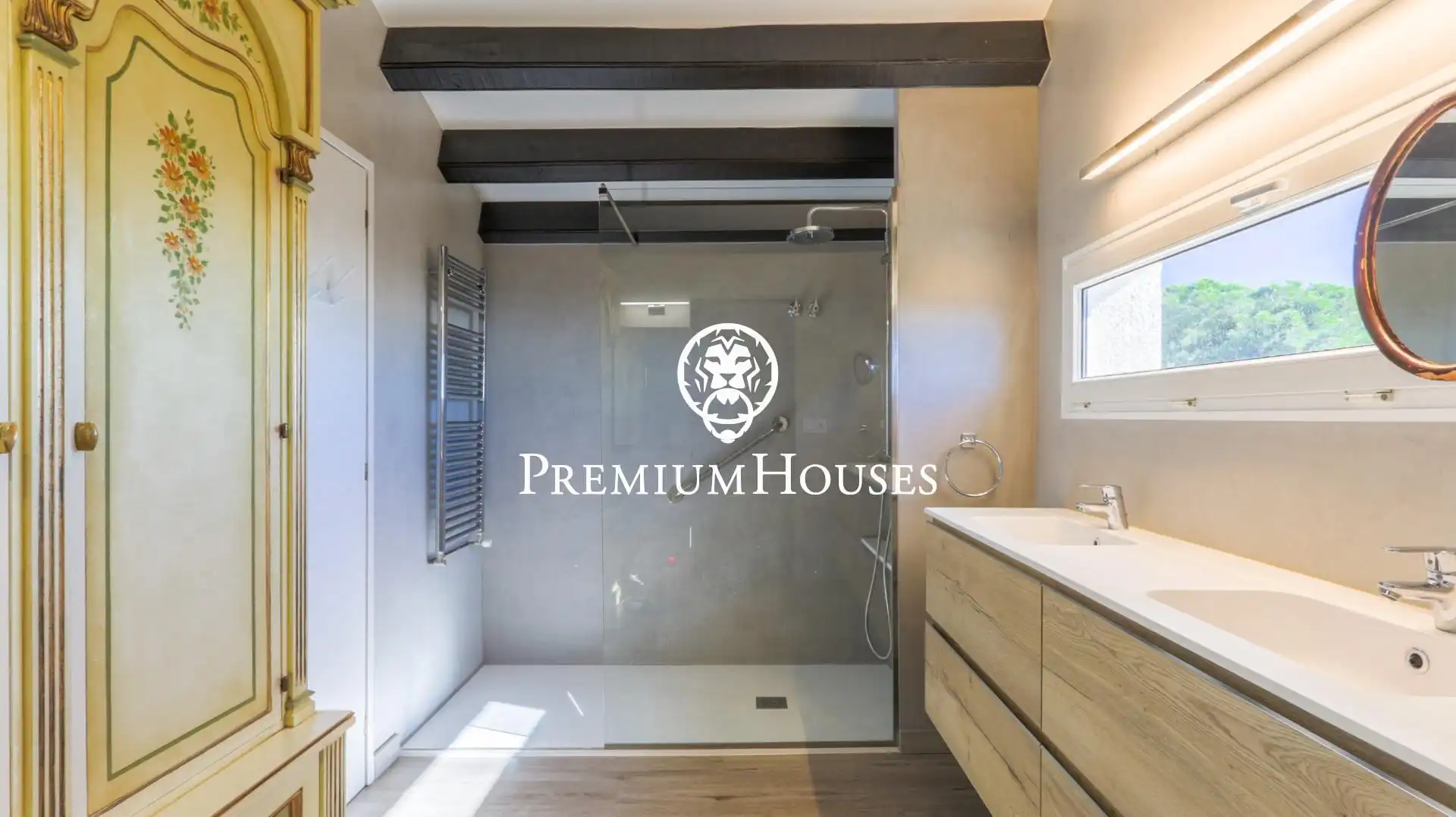 Baño de Casa o chalet en venta en Mataró con Aire acondicionado, Calefacción y Jardín privado