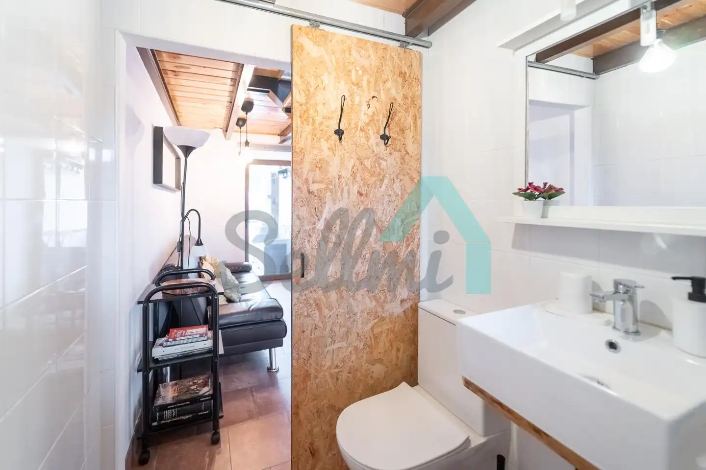 Baño de Casa adosada de alquiler en Oviedo  con Jardín privado, Parquet y Terraza