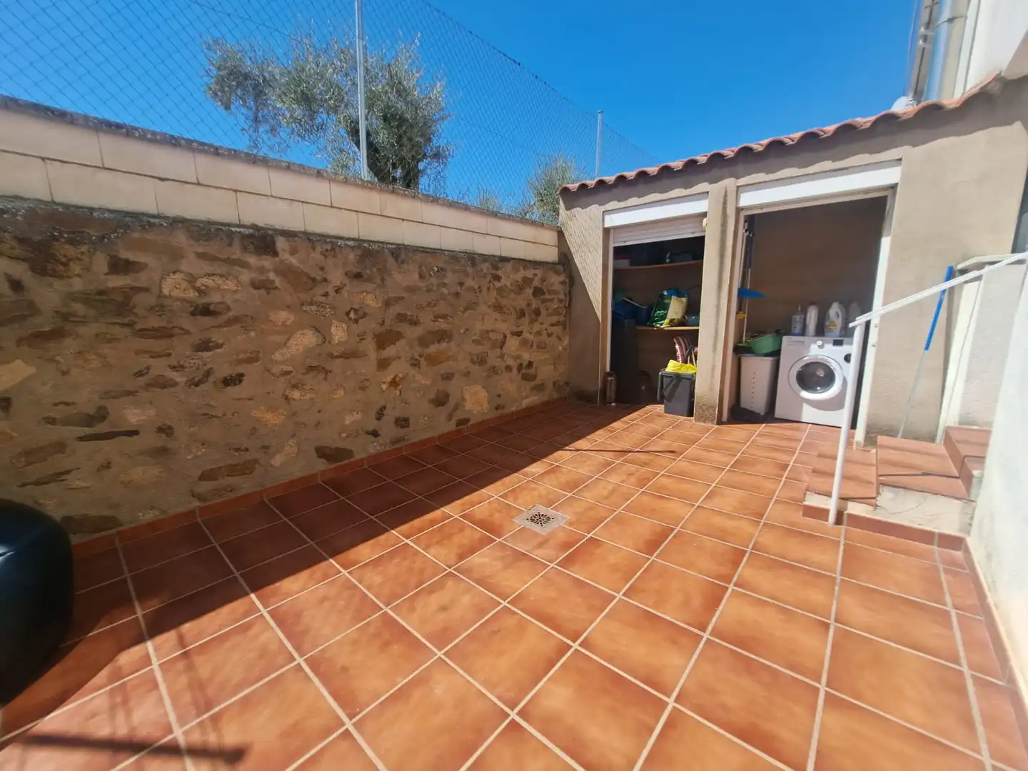 Terraza de Casa adosada en venta en Casar de Cáceres con Calefacción y Amueblado