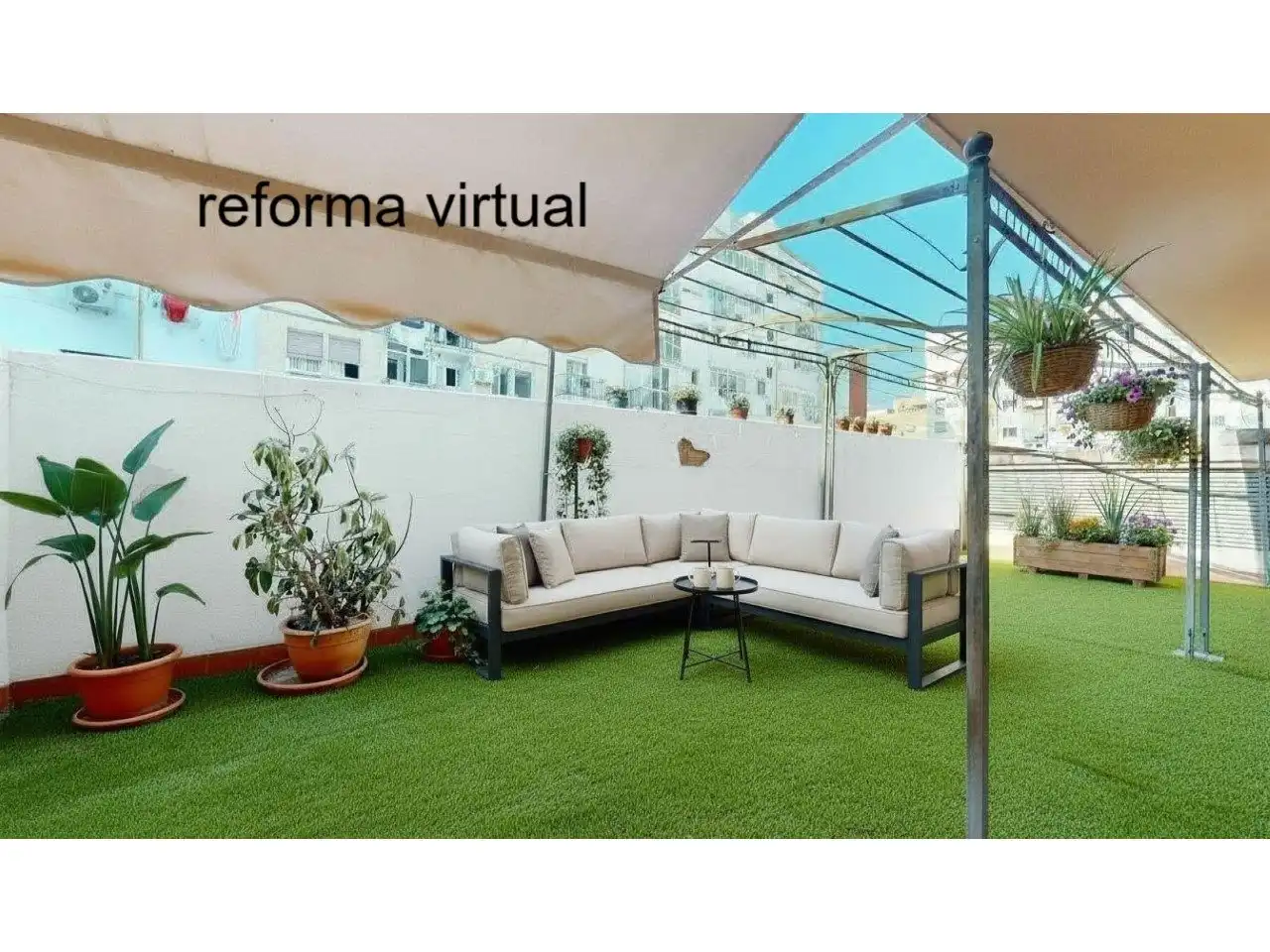 Terraza de Piso en venta en Valencia con Aire acondicionado, Calefacción y Jardín privado