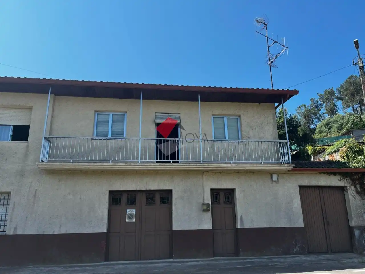 Vista exterior de Casa o chalet en venta en Toén con Calefacción, Jardín privado y Trastero