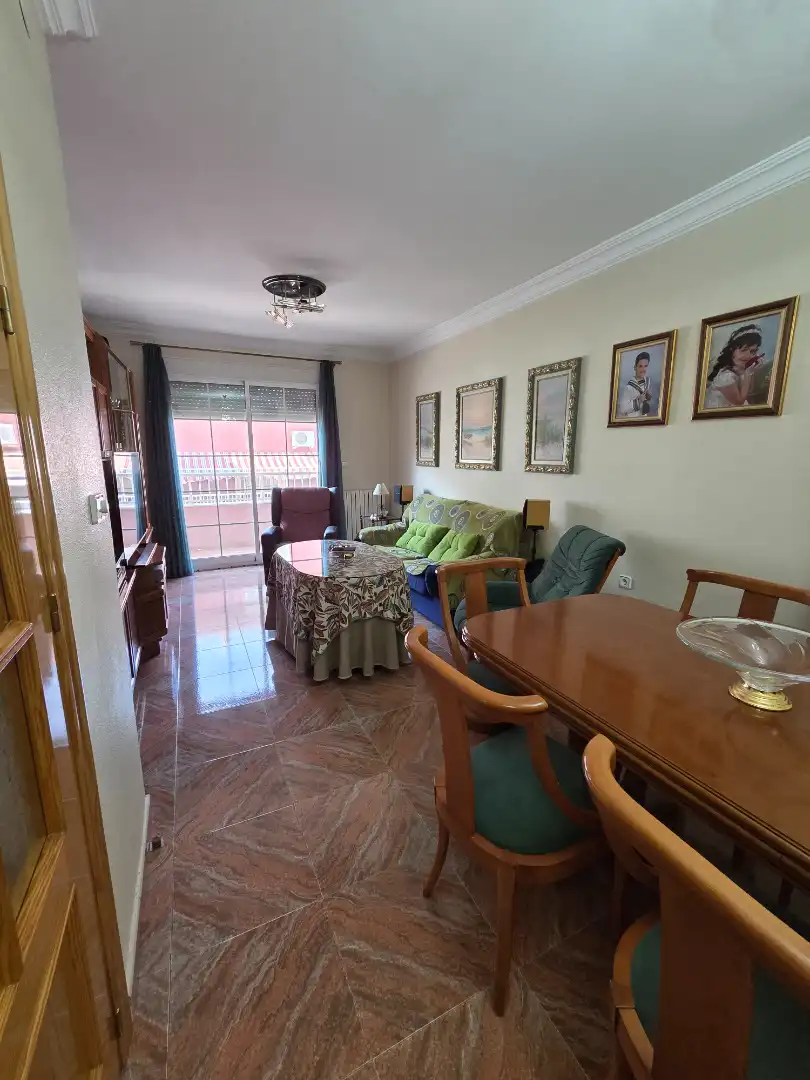 Sala de estar de Piso en venta en Bullas con Calefacción, Terraza y Amueblado