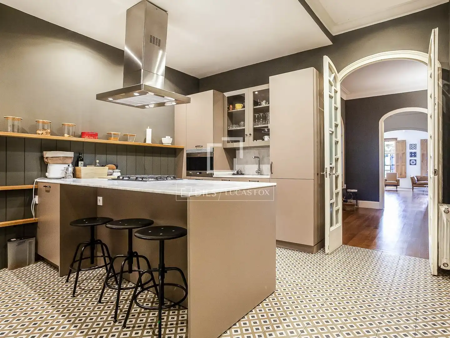 Cocina de Piso en venta en Barcelona con Calefacción, Amueblado y Balcón