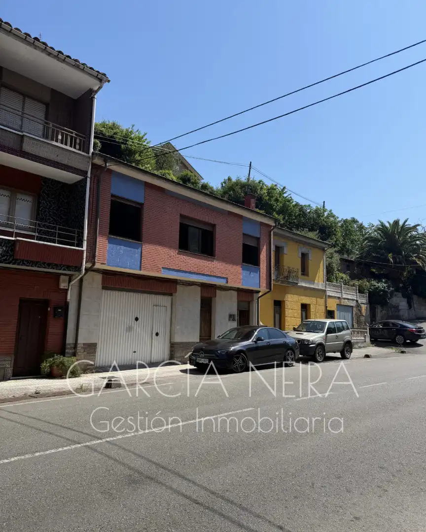 Exterior view of Houses for sale in Aller  with Heating, Terrace and Storage room