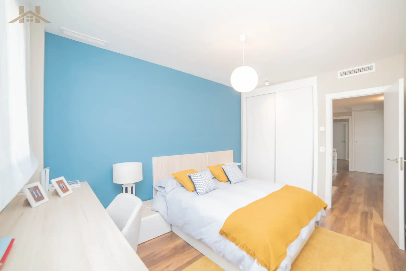 Schlafzimmer von Haus oder Chalet zum Verkauf in Boadilla del Monte mit Klimaanlage, Heizung und Privatgarten