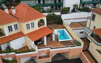 Exterior view of Single-family semi-detached for sale in Puerto de la Cruz  with Swimming Pool and Balcony