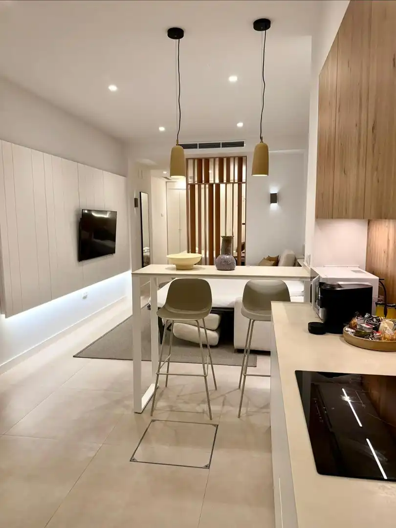 Sala de estar de Loft en venta en Sevilla con Aire acondicionado, Calefacción y Amueblado