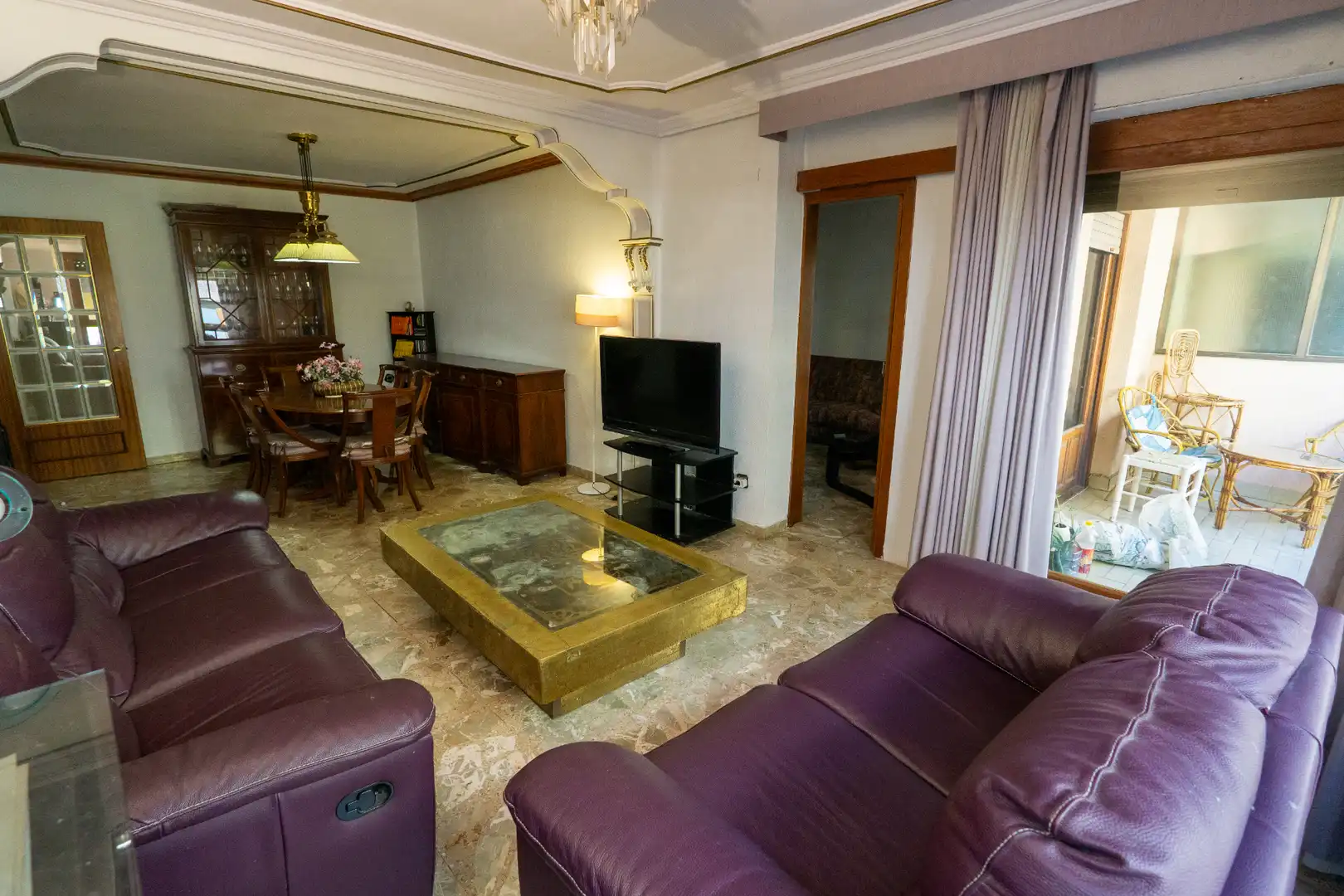 Sala d'estar de Pis en venda en Ibi amb Calefacció, Terrassa i Traster