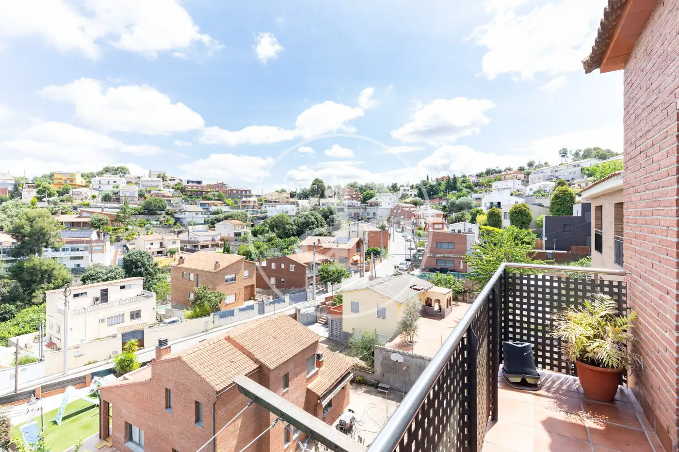 Terraza de Casa o chalet en venta en Terrassa con Aire acondicionado, Calefacción y Jardín privado