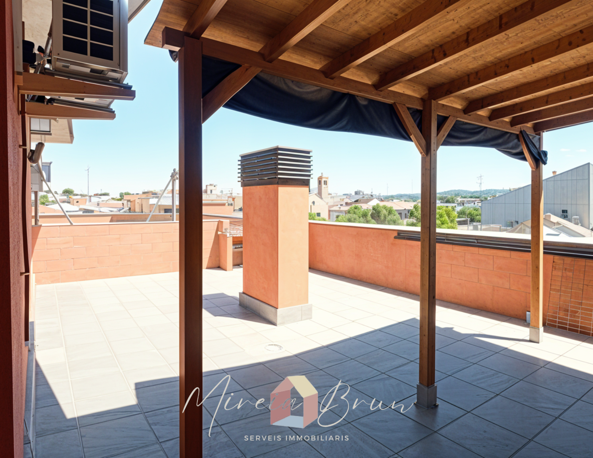 Terrassa de Dúplex de lloguer en Balenyà amb Calefacció