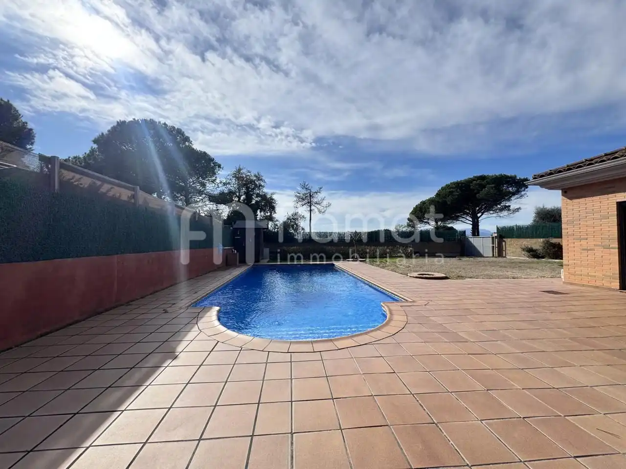 Piscina de Casa o xalet en venda en Caldes de Malavella amb Jardí privat i Piscina