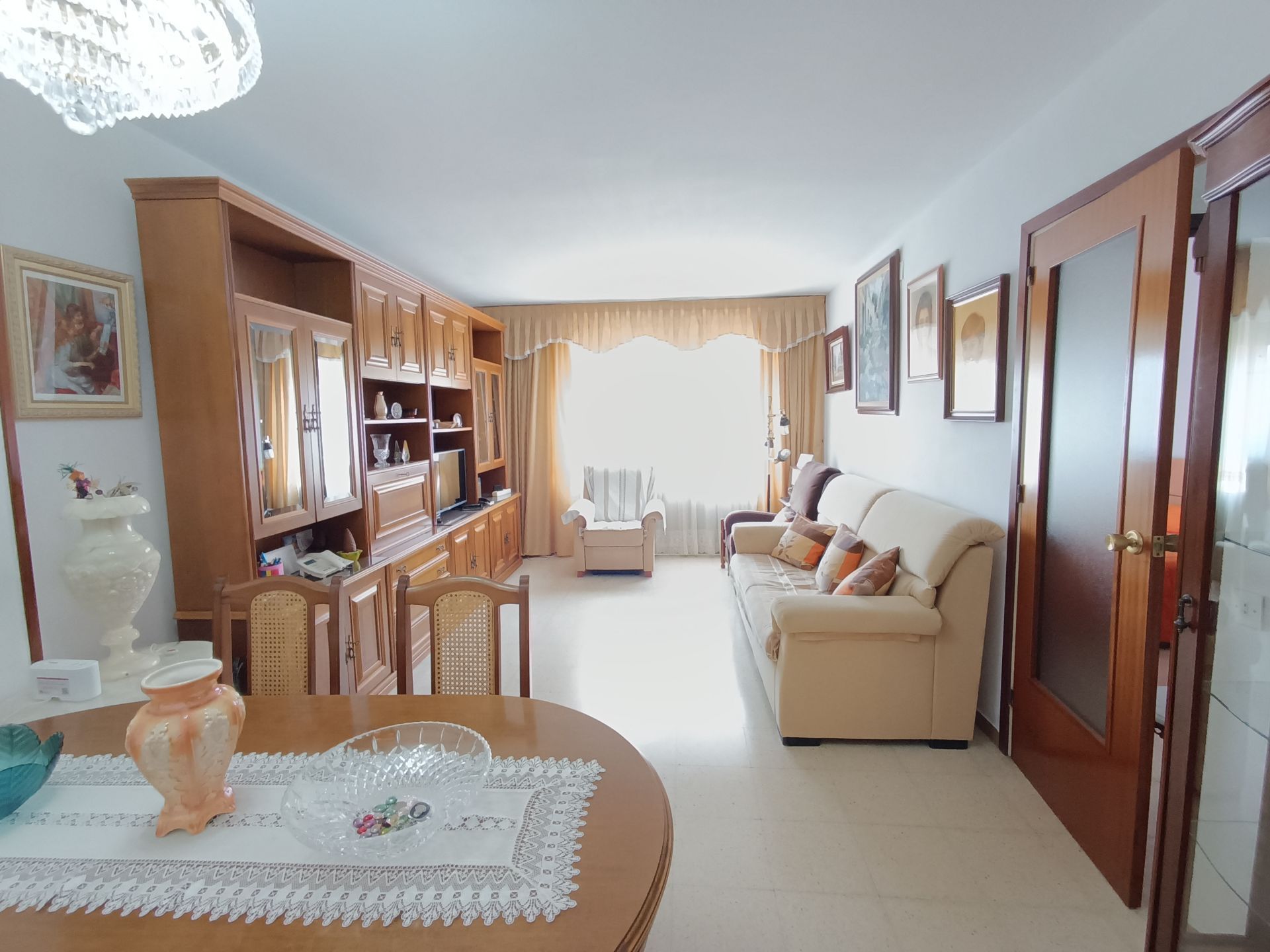 Living room of Flat for sale in Sant Adrià de Besòs  with Air Conditioner and Heating