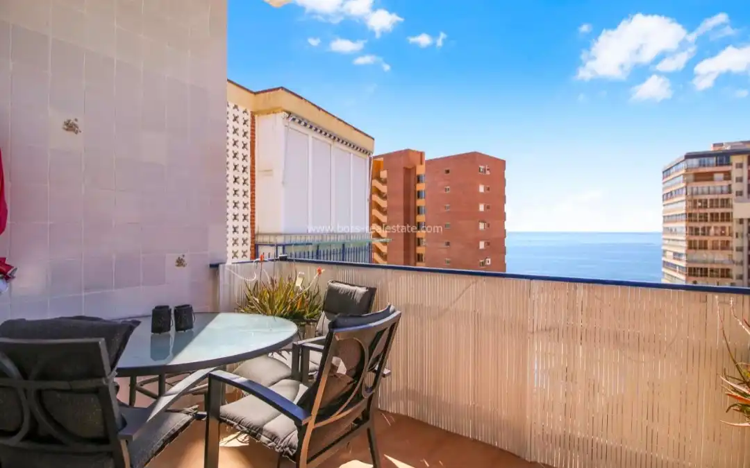 Balcony of Flat for sale in Benidorm  with Furnished