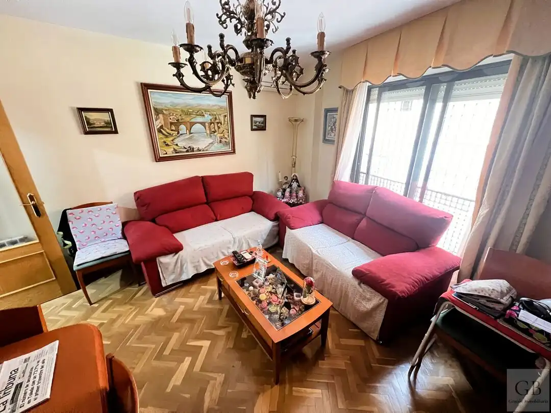 Sala d'estar de Pis en venda en Toledo amb Aire condicionat, Calefacció i Traster