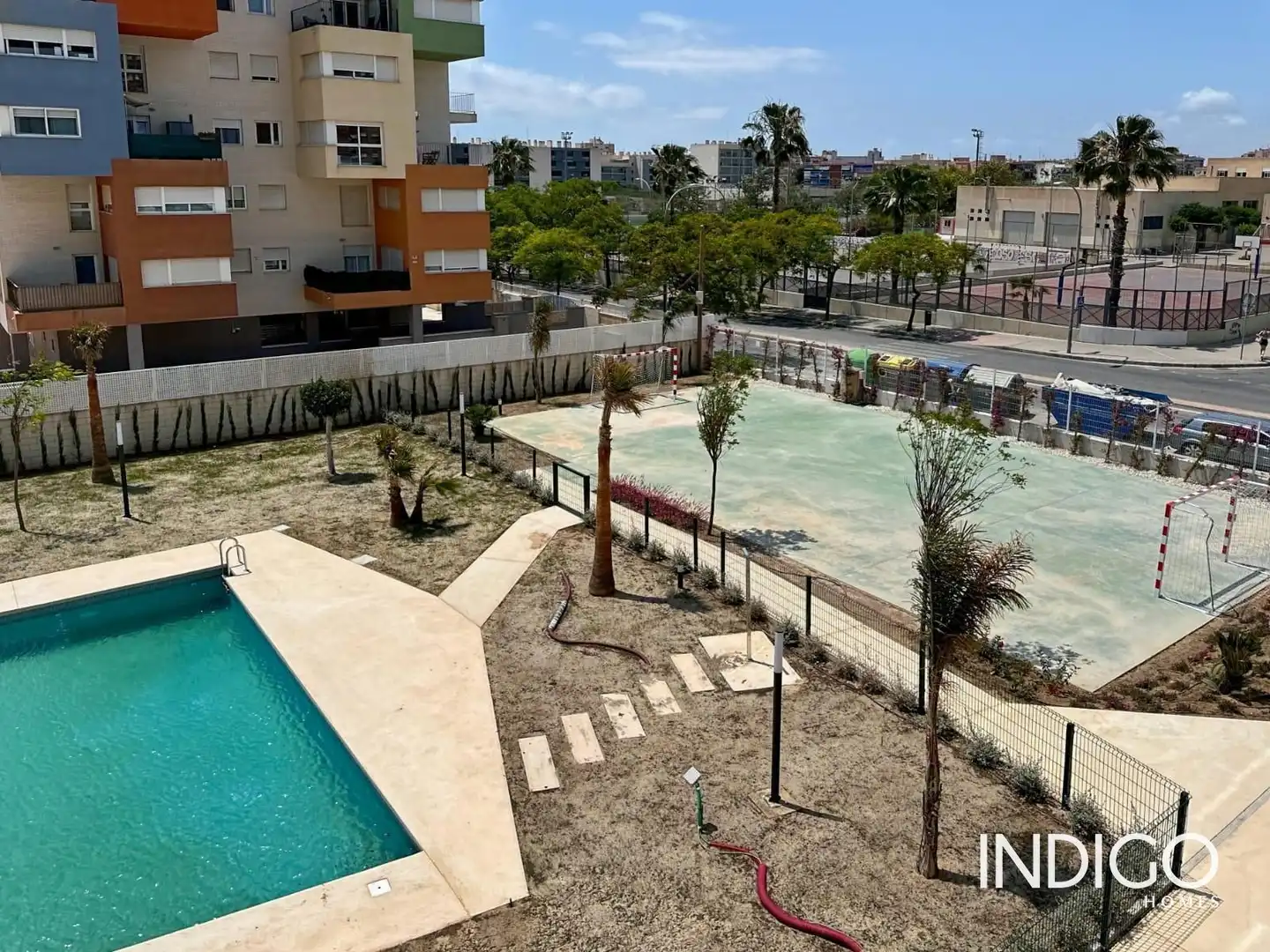 Piscina de Piso de alquiler en Alicante / Alacant con Aire acondicionado, Calefacción y Terraza