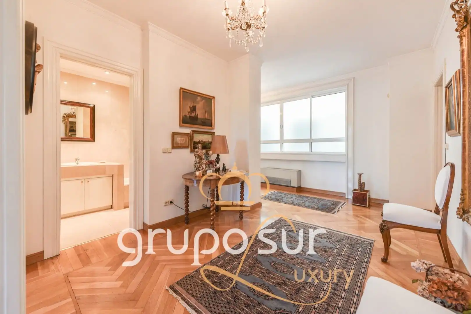 Sala d'estar de Pis en venda en Valladolid amb Calefacció, Parquet i Terrassa