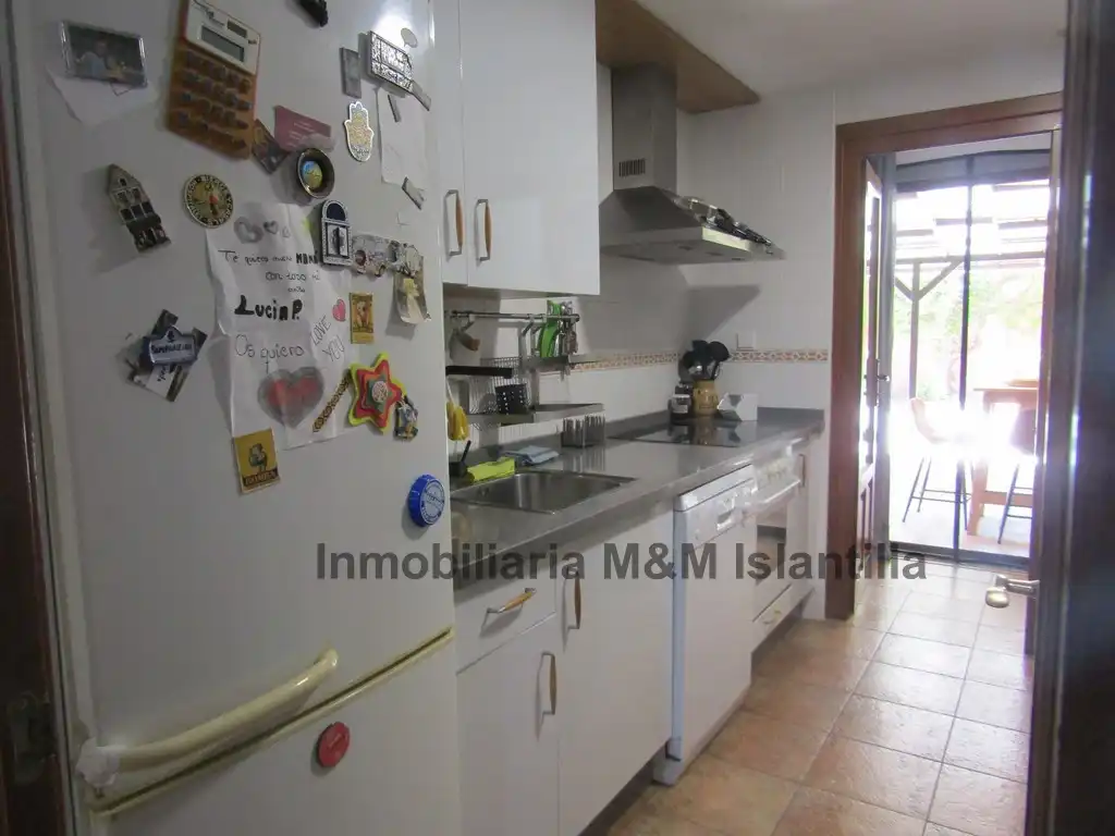 Cocina de Apartamento en venta en Ayamonte con Jardín privado, Amueblado y Horno