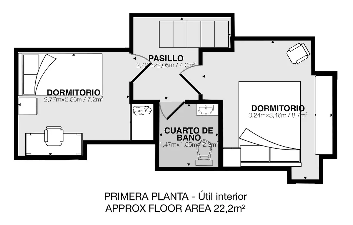 Dúplex en venta en Madrid con Aire acondicionado, Calefacción y Terraza