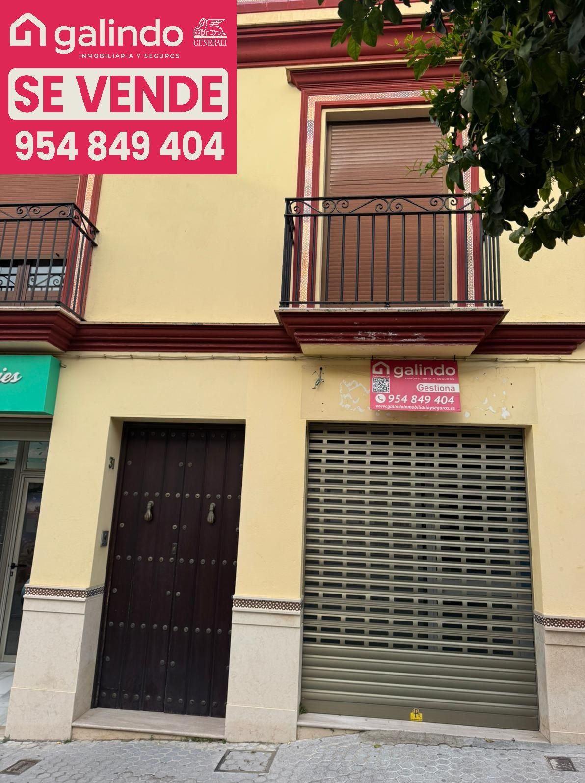 Vista exterior de Dúplex en venta en Paradas con Amueblado