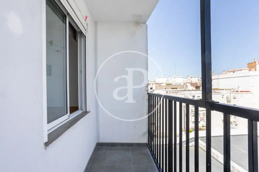 Balcony of Flat for rent in Valencia  with Heating, Furnished and Balcony