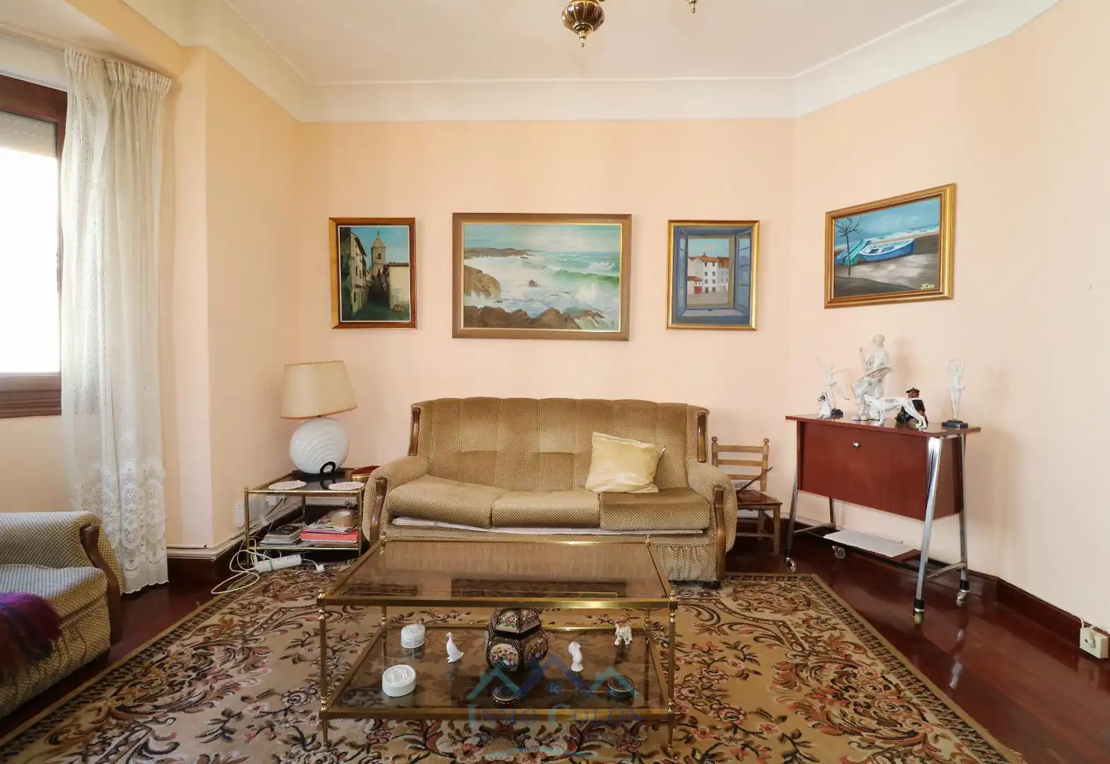 Sala de estar de Piso en venta en Irun  con Calefacción y Trastero