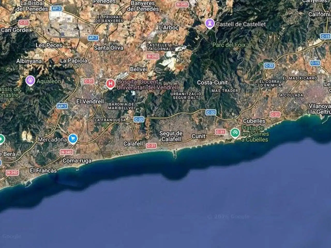 Exterior view of Houses for sale in Calafell  with Private garden, Terrace and Storage room