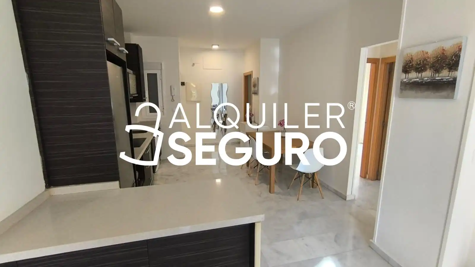 Kitchen of Flat for rent in Sevilla  with Air Conditioner and Furnished