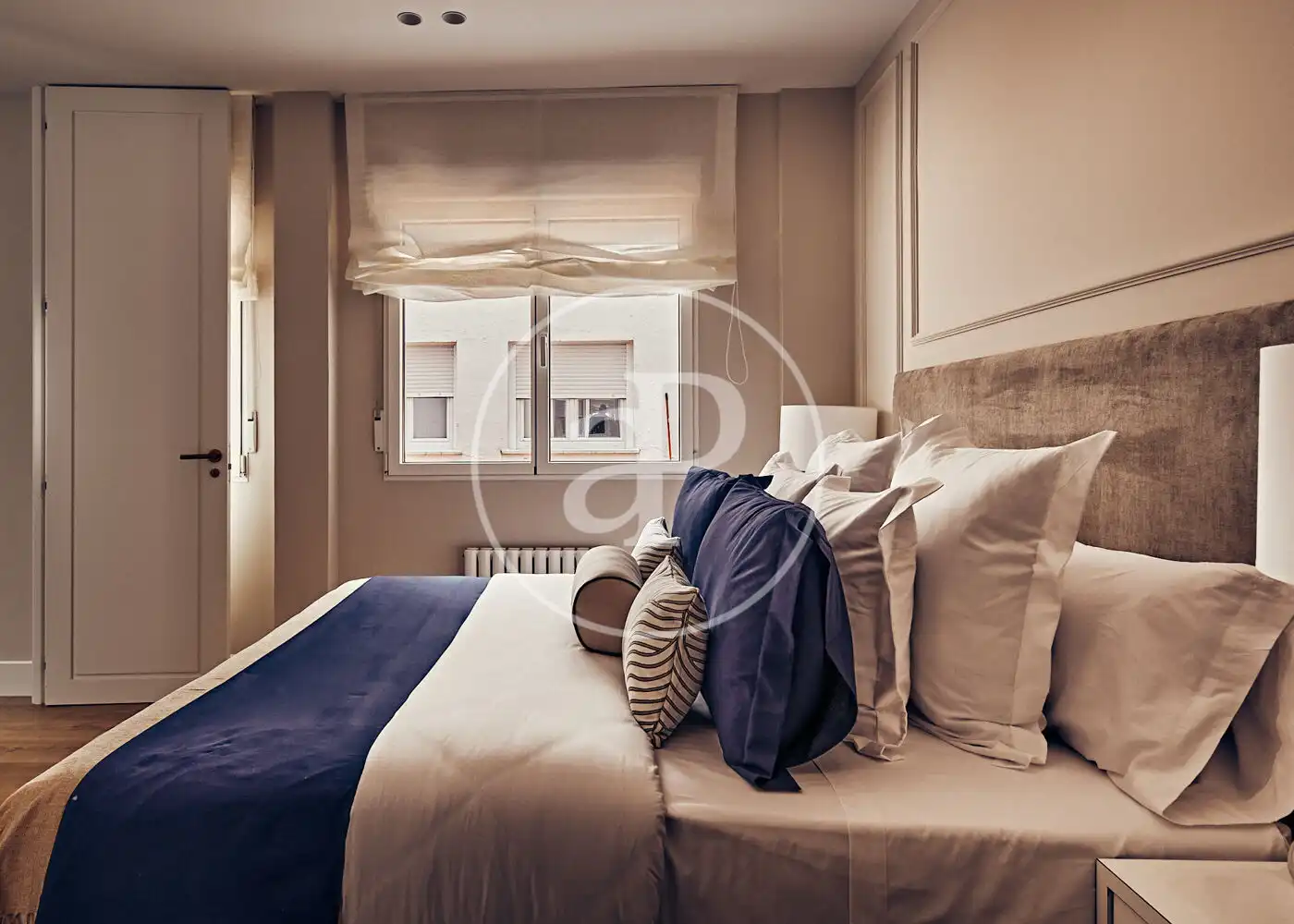 Schlafzimmer von Wohnung zum Verkauf in Madrid mit Klimaanlage, Heizung und Terrasse
