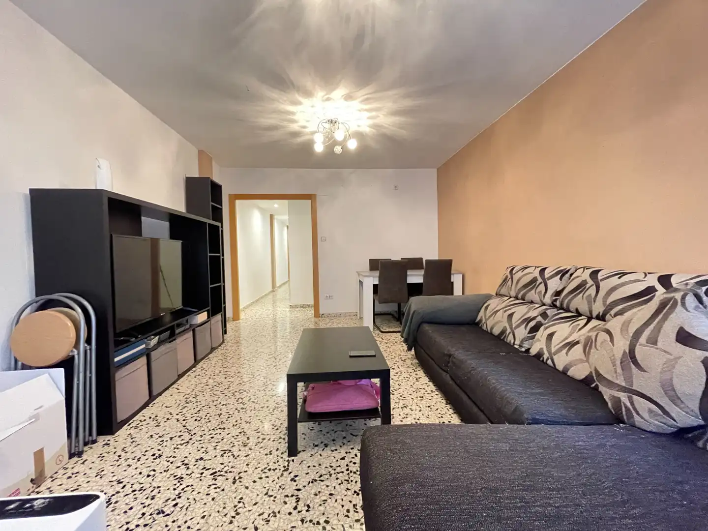 Wohnzimmer von Wohnung zum Verkauf in Ejea de los Caballeros mit Terrasse, Abstellraum und Möbliert