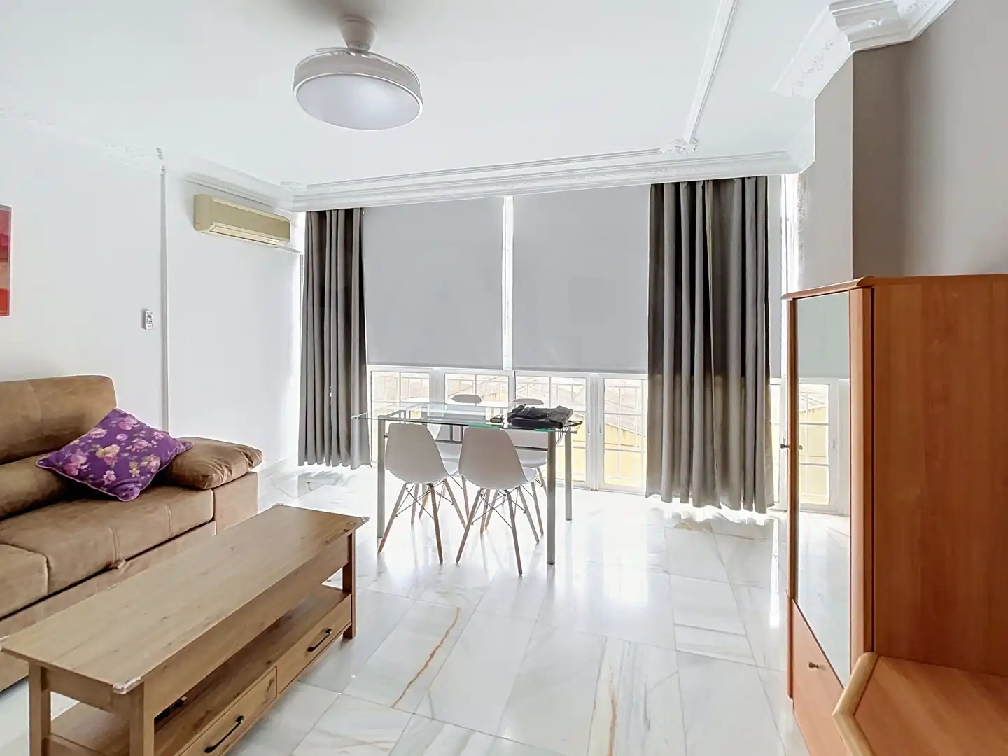 Living room of Flat for rent in Málaga