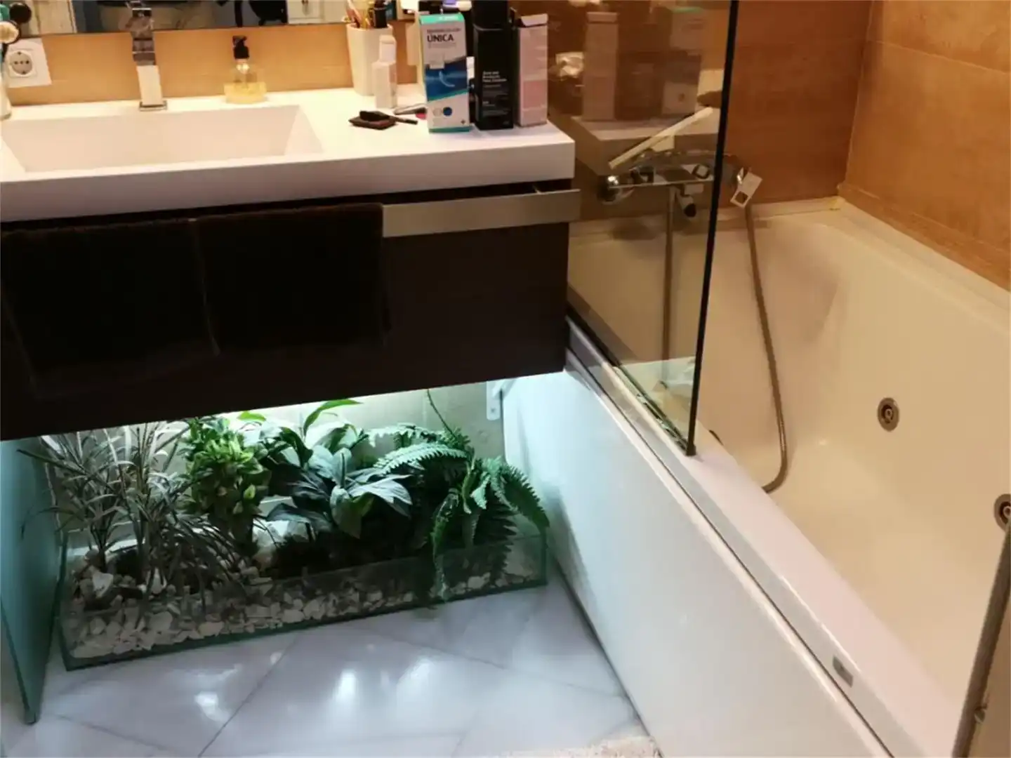 Badezimmer von Maisonette zur Miete in Cuenca mit Klimaanlage