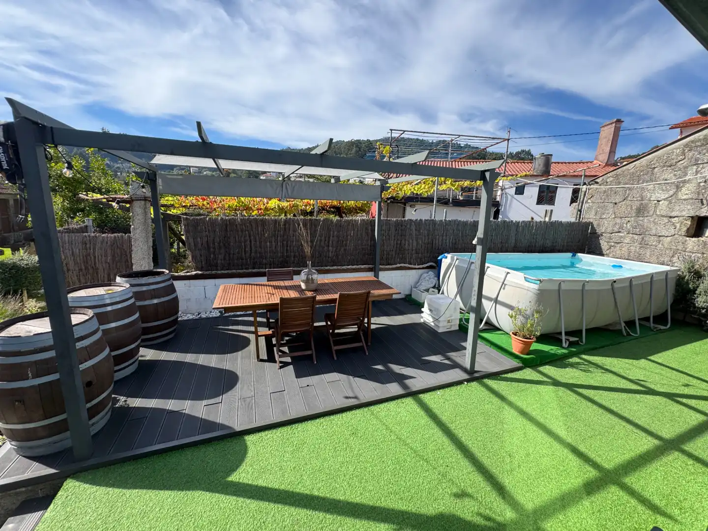 Terrace of Houses for sale in Poio  with Heating, Private garden and Parquet flooring