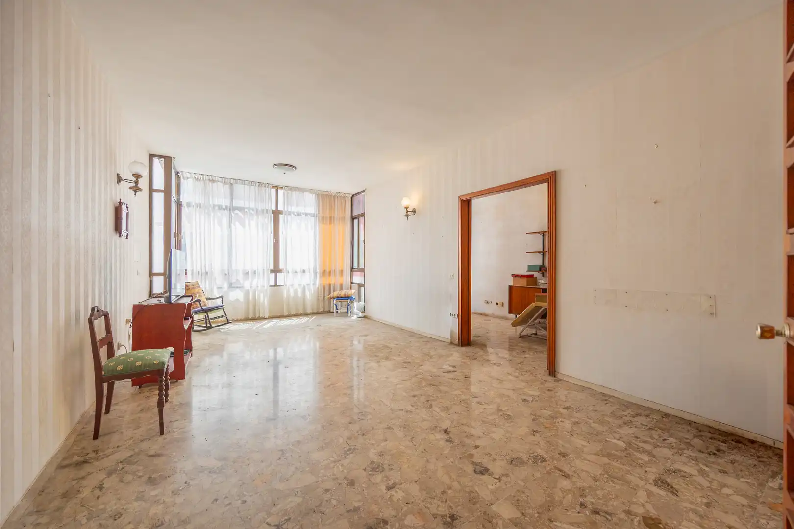 Living room of Flat for sale in Las Palmas de Gran Canaria  with Terrace, Storage room and Balcony