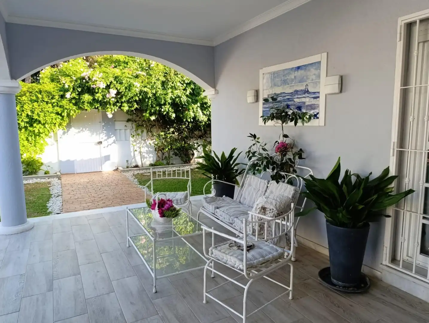 Terrassa de Casa o xalet en venda en Chiclana de la Frontera amb Aire condicionat, Jardí privat i Traster