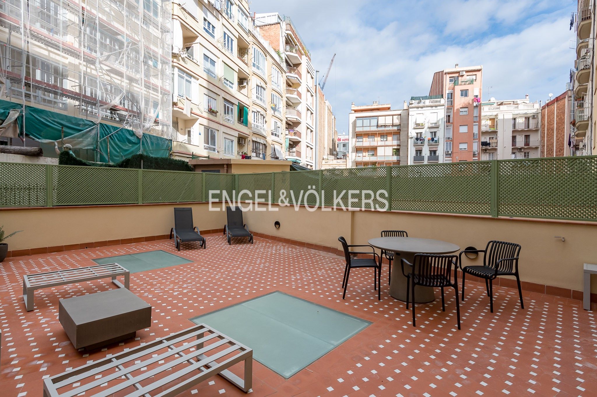 Terrace of Apartment for sale in  Barcelona Capital  with Air Conditioner, Heating and Terrace