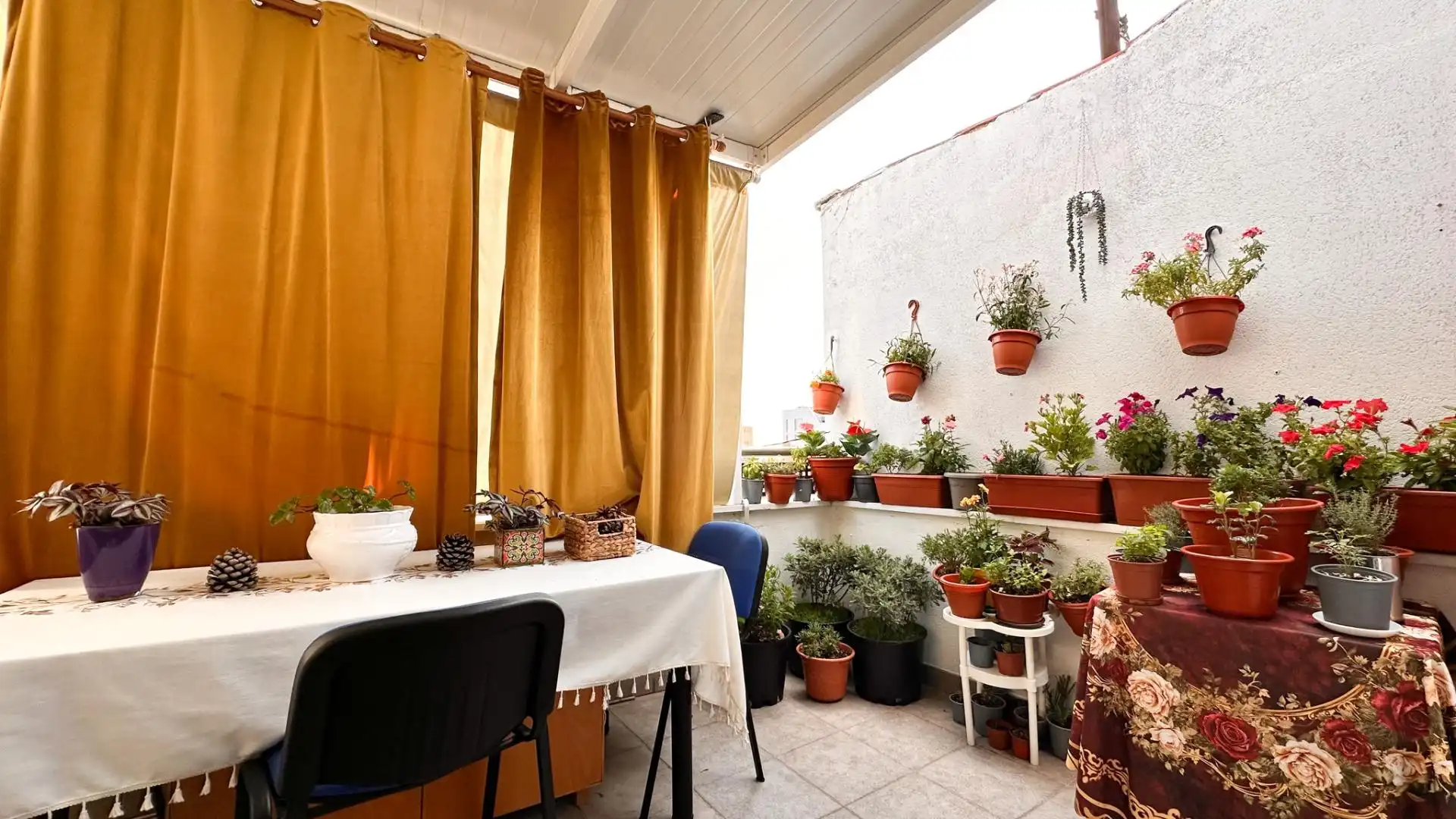 Terraza de Ático en venta en Madrid