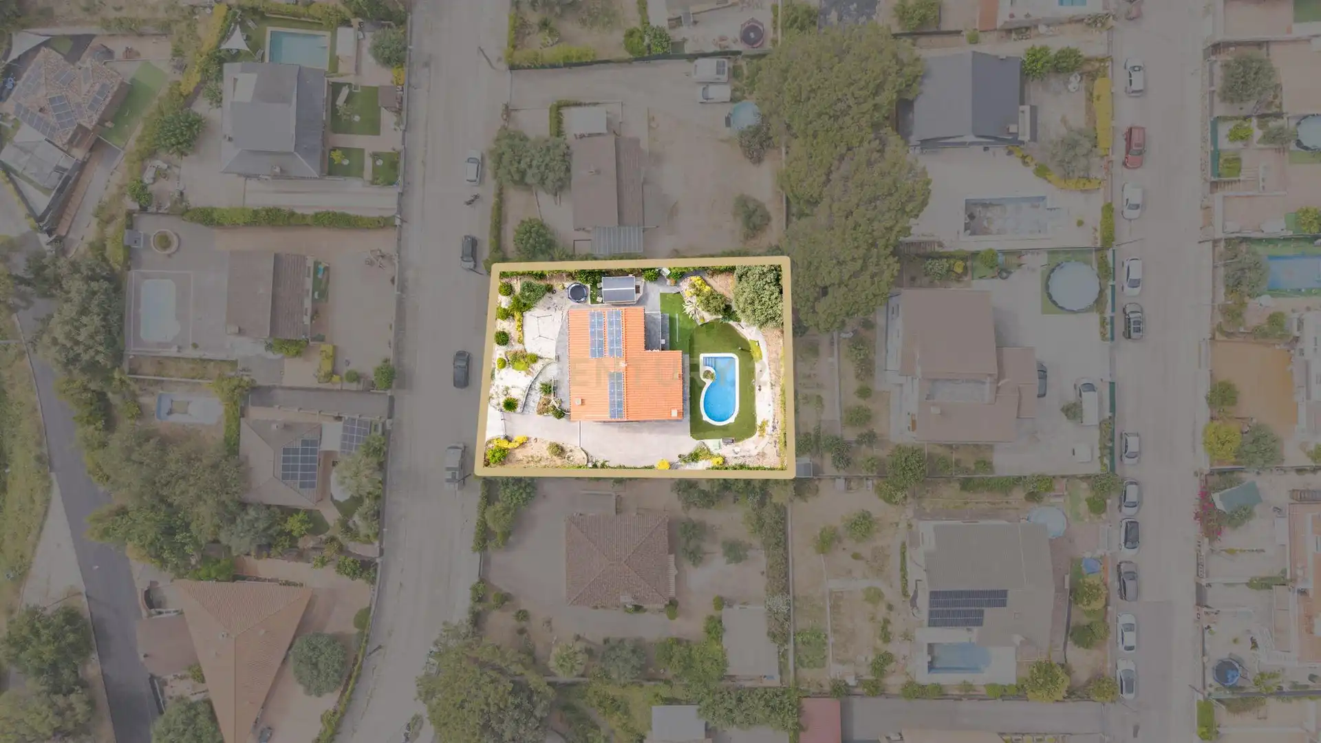 Vista exterior de Casa o xalet en venda en Lliçà d'Amunt amb Aire condicionat, Piscina i Alarma