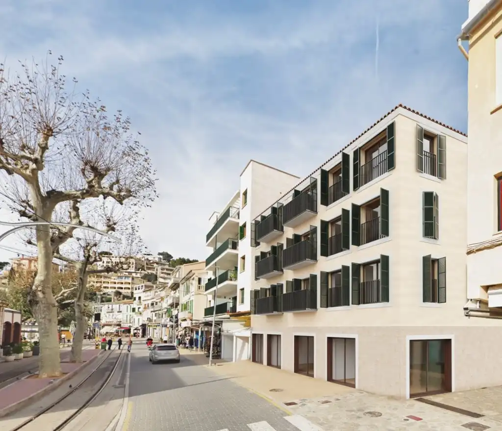 Vista exterior de Apartament en venda en Sóller amb Aire condicionat i Terrassa